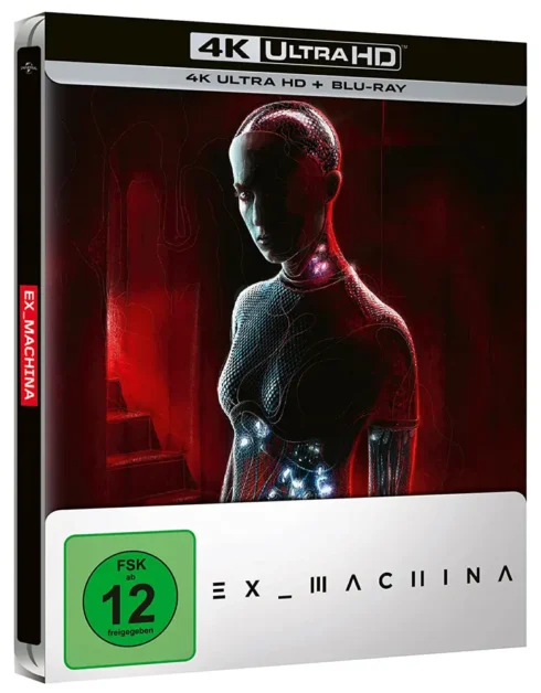 Ex Machina – 4K Steelbook (UHD + Blu-ray Disc)
