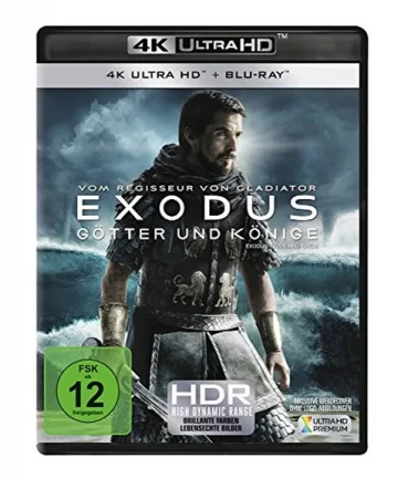 Exodus Götter Könige 4K Blu-ray UHD Blu-ray Disc