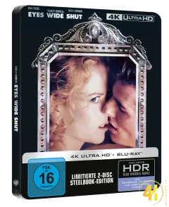 Eyes Wide Shut – 4K Steelbook (UHD + Blu-ray Disc)