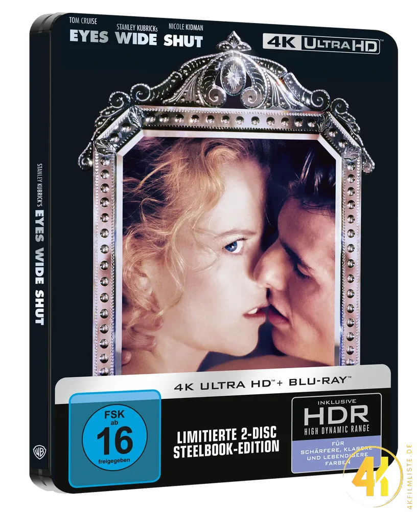 Eyes Wide Shut – 4K Steelbook (UHD + Blu-ray Disc)