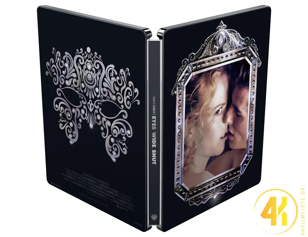 Eyes Wide Shut Backcover 4K Steelbook Ultra HD Blu-ray Disc