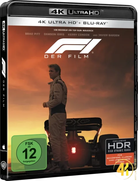 F1 Der Film 4K Blu-ray Ultra HD Blu-ray Disc