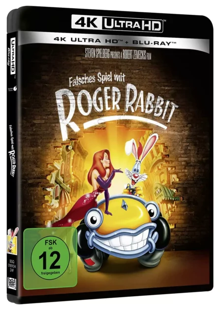 Robert Zemeckis' Falsches Spiel mit Roger Rabbit - 4K Blu-ray Disc (3D Ansicht) (UHD Blu-ray)