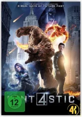 Fantastic Four 2015 4K Mediabook Cover A Front Ultra HD Blu-ray Disc