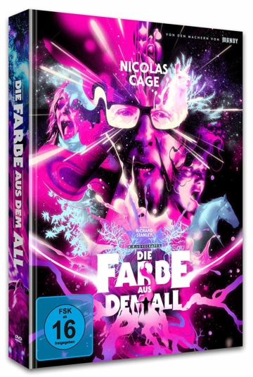 Die Farbe aus dem All Mediabook Cover B mit Nicolas Cage