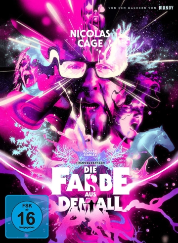 Die Farbe aus dem All - 4K Mediabook Cover B Frontansicht mit Nicolas Cage