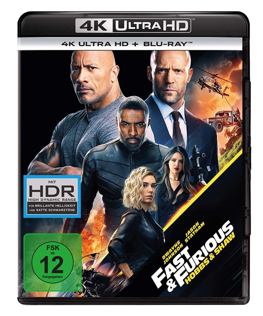 Fast & Furious - Hobbs and Shaw 4K UHD Blu-ray Disc
