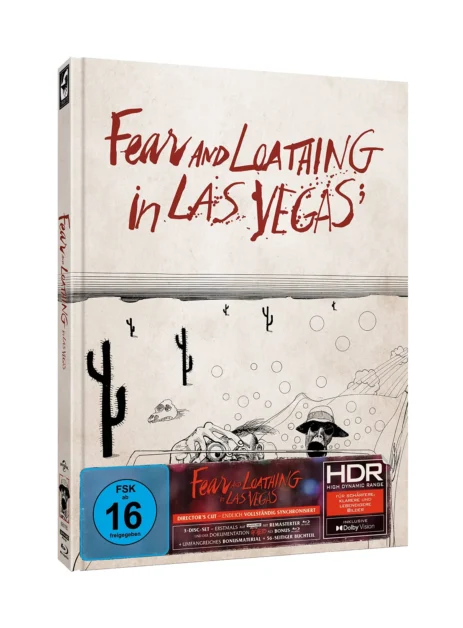 Fear and Loathing in Las Vegas – 4K Mediabook D (UHD + Blu-ray Disc + Bonus Blu-ray)