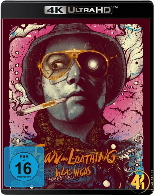 Fear and Loathing in Las Vegas 4K Blu-ray Ultra HD Blu-ray Disc