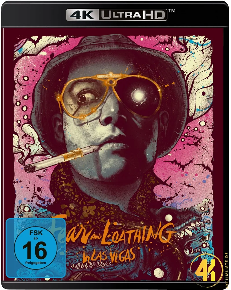 Fear and Loathing in Las Vegas 4K Blu-ray Ultra HD Blu-ray Disc
