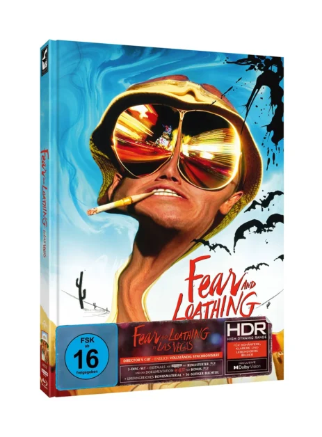 Fear and Loathing in Las Vegas – 4K Mediabook A (UHD + Blu-ray Disc + Bonus Blu-ray)