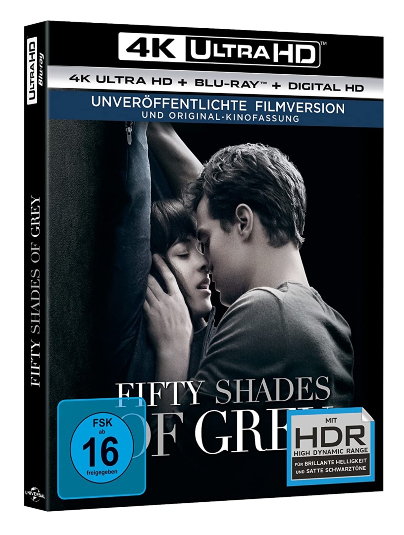 Fifty Shades of Grey: Geheimes Verlangen 4K UHD Blu-ray Disc mit Pappschuber