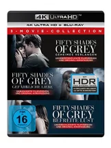 Fifty Shades of Grey Trilogie 3 Movie Set 4K Blu-ray UHD Blu-ray Disc