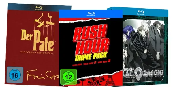 Last Minute Schnäppchen – Film- und Serienboxen (DVD/Blu-ray Disc) jetzt reduziert