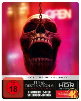Final Destination 6 Bloodlines 4K Steelbook Ultra HD Blu-ray Disc