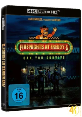 Five Nights at Freddys 4K Blu-ray Ultra HD Blu-ray Disc
