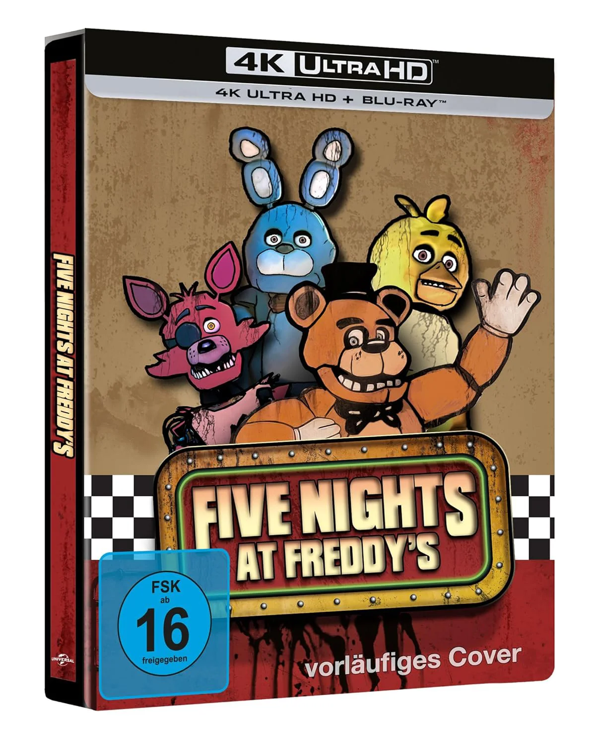 Five Nights at Freddy’s – 4K Steelbook (Cover B) (UHD + Blu-ray Disc)