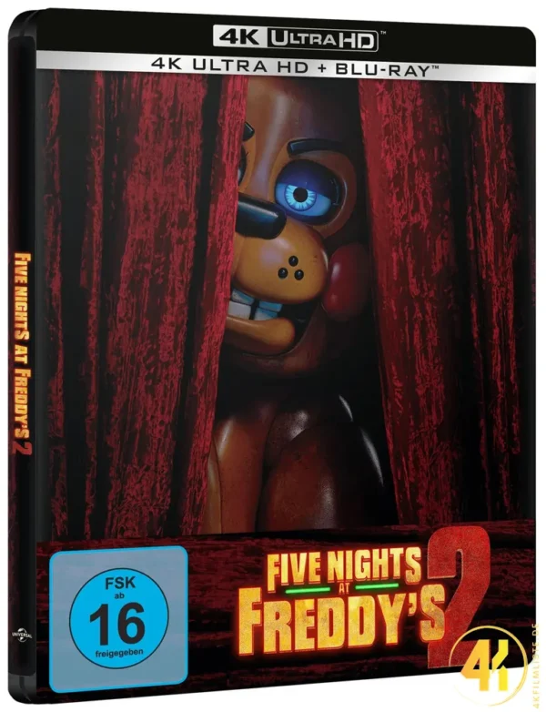 Five Nights at Freddy’s 2 – 4K Steelbook (UHD + Blu-ray Disc)