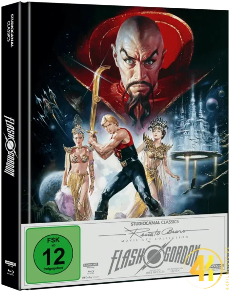 Flash Gordon (Casaro Edition) – 4K Mediabook (UHD + Blu-ray Disc)
