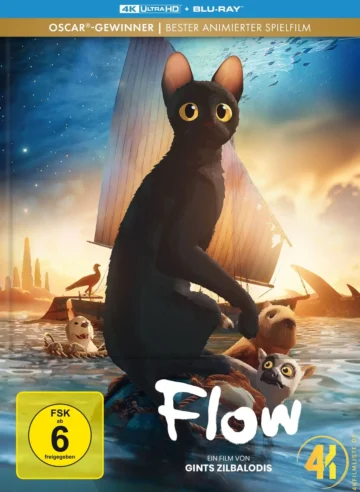 Flow – 4K Mediabook (UHD + Blu-ray Disc)