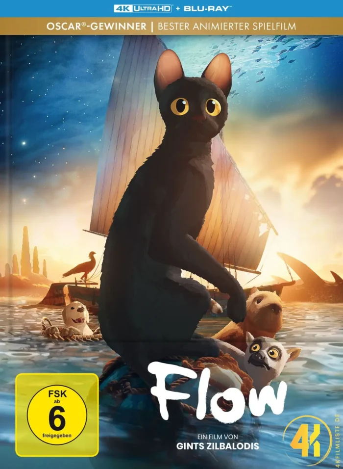 Flow – 4K Mediabook (UHD + Blu-ray Disc)