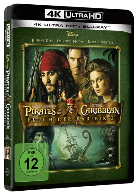 Fluch der Karibik 2: Pirates of the Caribbean – 4K Blu-ray (UHD + Blu-ray Disc)