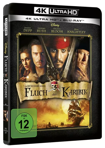 Fluch der Karibik – 4K Blu-ray (UHD + Blu-ray Disc)