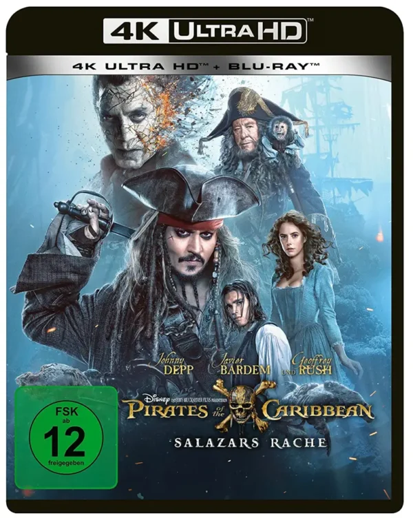 Fluch der Karibik 5: Salazars Rache – 4K Blu-ray (UHD + Blu-ray Disc)