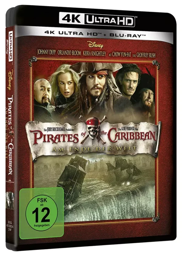 Fluch der Karibik 3: Am Ende der Welt – 4K Blu-ray (UHD + Blu-ray Disc)