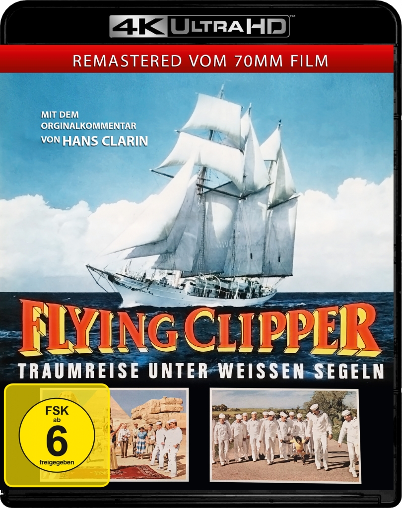 Flying Clipper: Traumreise unter weissen Segeln - Ultra HD Blu-ray Disc