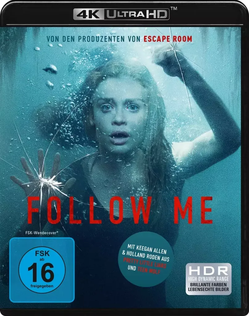 Follow Me 4K Blu-ray mit Keegan Allen und Holland Roden aus Teen Wolf und Pretty Little Liars)