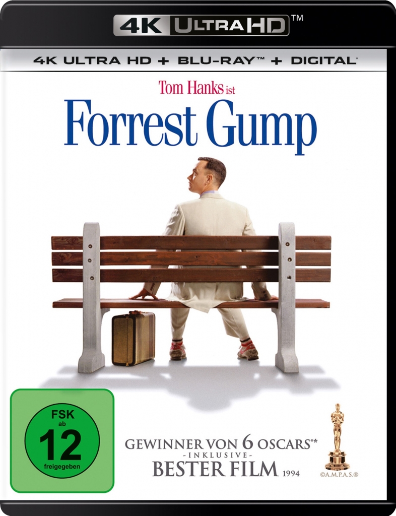 4K-Cover zu Forrest Gump