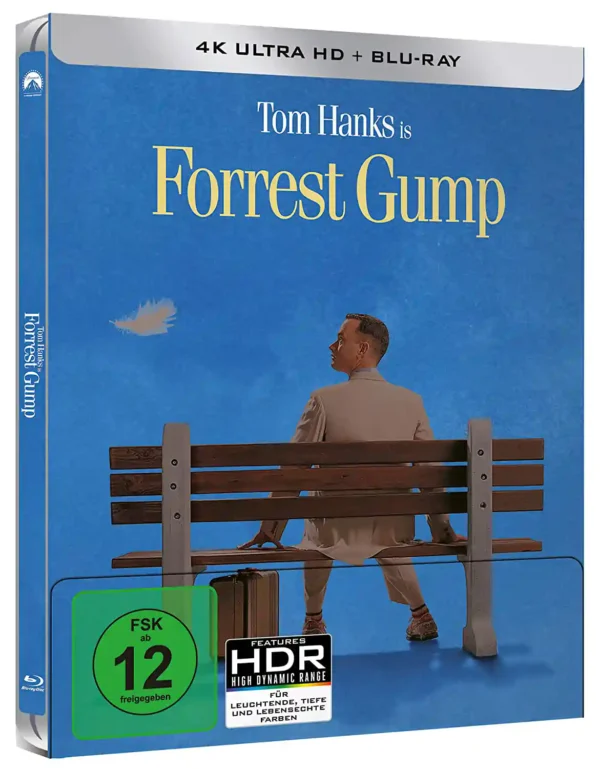 Forrest Gump – 4K Steelbook (UHD + Blu-ray Disc)