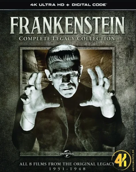Frankenstein: Complete Legacy Collection – 4K Blu-ray (UHD + Blu-ray Disc)