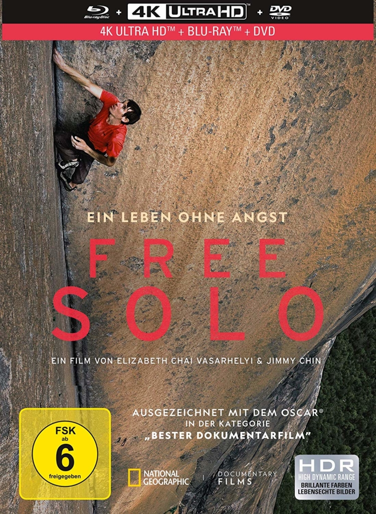 Free Solo auf 4k UHD im Mediabook