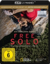 Free Solo Cover mit HDR Frontlogo am UHD Keep Case