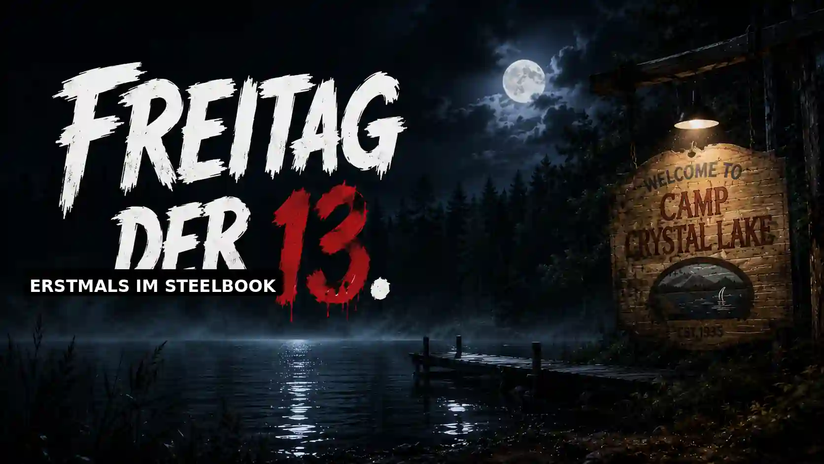 Freitag, der 13. Newsbild zur Veröffentlichung des UHD Steelbooks