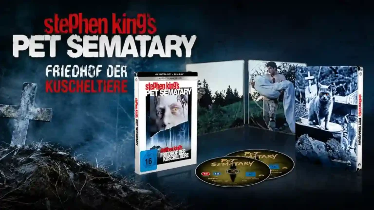 „Friedhof der Kuscheltiere“: 4K UHD Steelbook mit gruseligem Artwork