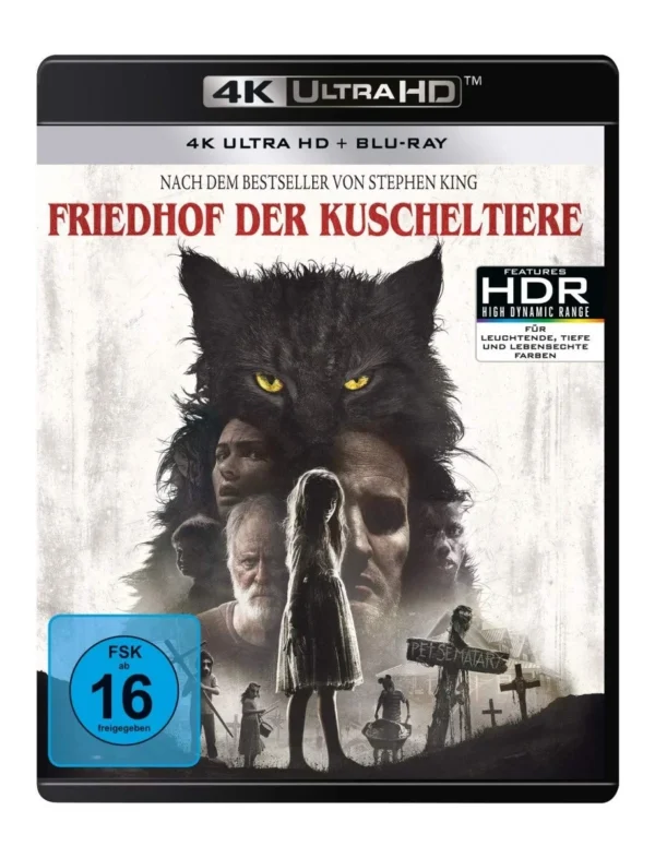 Friedhof der Kuscheltiere (2019) – 4K Blu-ray (UHD + Blu-ray Disc)