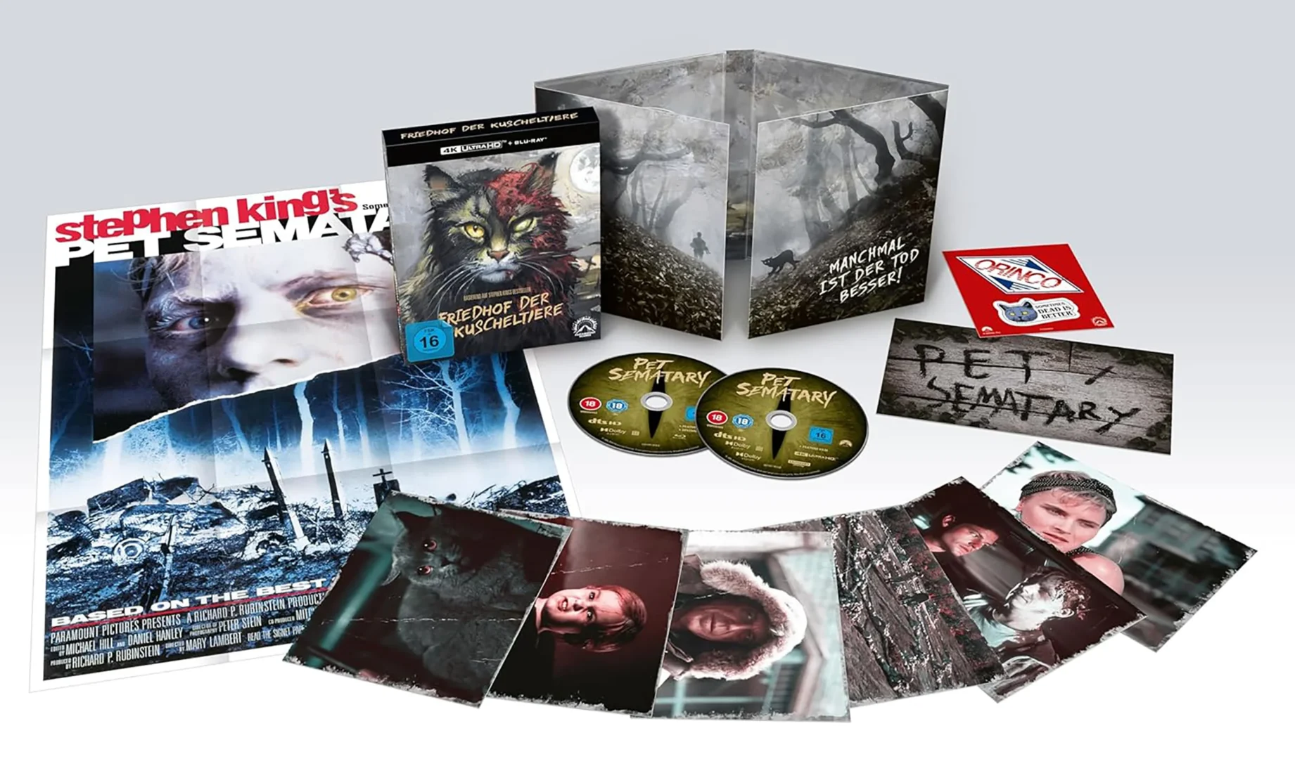 Friedhof der Kuscheltiere 4K Digipak 1989