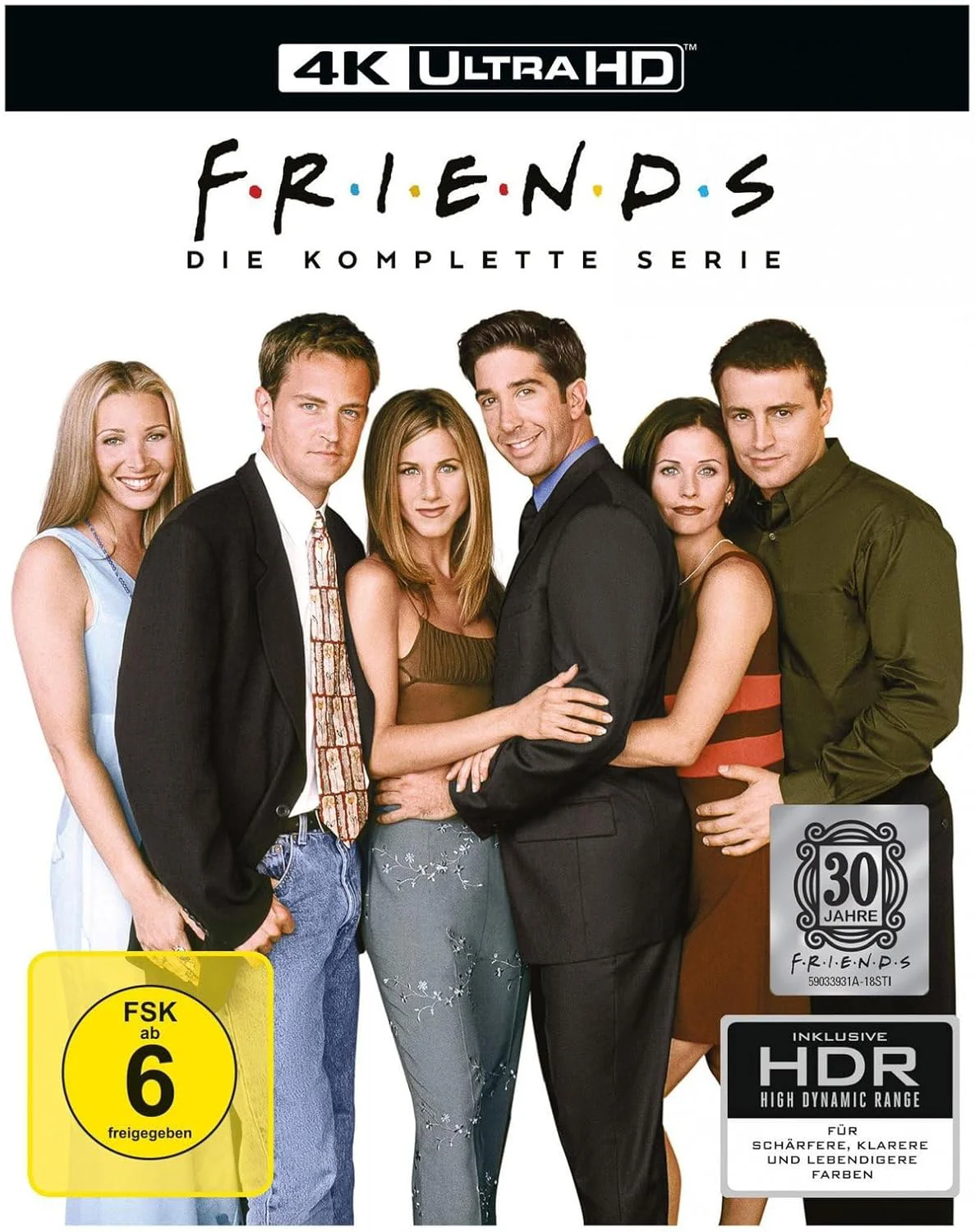 Friends (Die komplette Serie) – 4K Blu-ray (UHD + Blu-ray Disc)