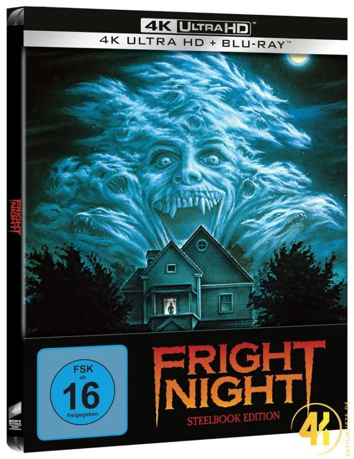 Die rabenschwarze Nacht: Fright Night – 4K Steelbook (UHD + Blu-ray Disc + Bonus Blu-ray)