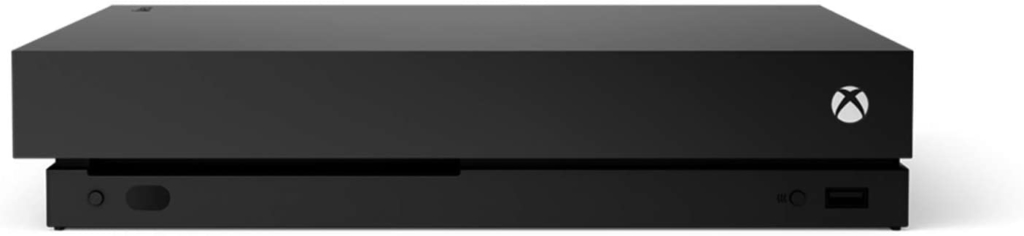Xbox One X Konsole (Frontansicht)