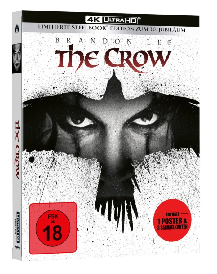 The Crow: Die Krähe (Limited Collector’s Edition) – 4K Steelbook (UHD + Blu-ray Disc)