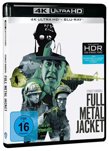 Full Metal Jacket - 4K Blu-ray Disc (Frontcover)