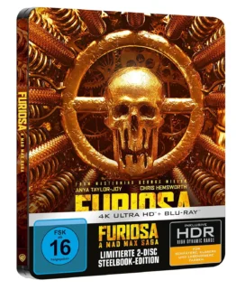 Furiosa 4K Steelbook UHD Blu-ray Disc