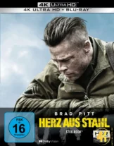 Fury 4K Steelbook Ultra HD Blu-ray Disc