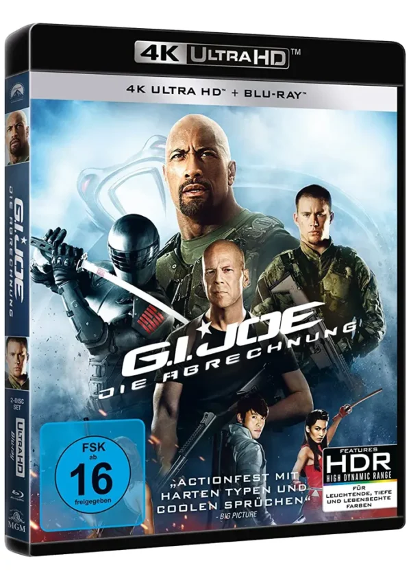 G.I. Joe – Die Abrechnung – Extended Cut – 4K Blu-ray (UHD + Blu-ray Disc)
