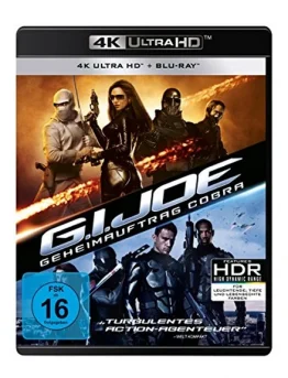GI Joe Geheimauftrag Cobra 4K Blu-ray UHD Blu-ray Disc