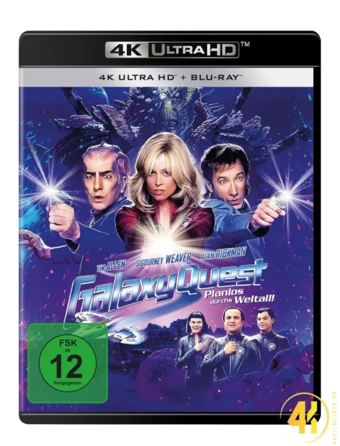 Galaxy Quest 4K Blu-ray UHD Keep Case Ultra HD Blu-ray Disc